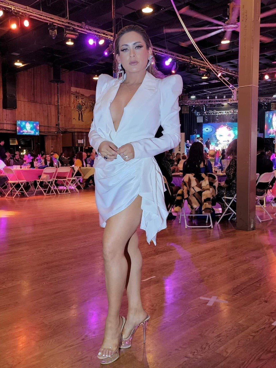 Elegancia sexy blazer mini dress