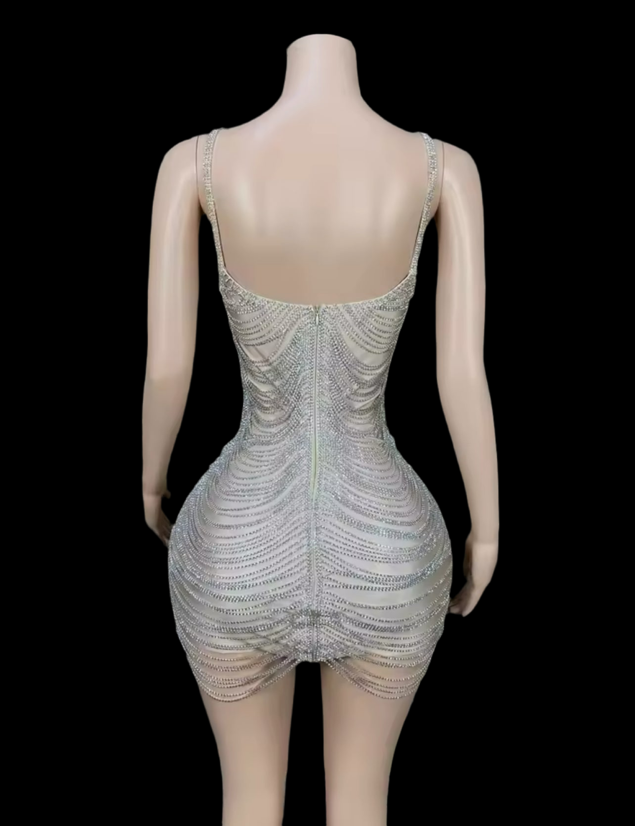 Elizabeth silver dress