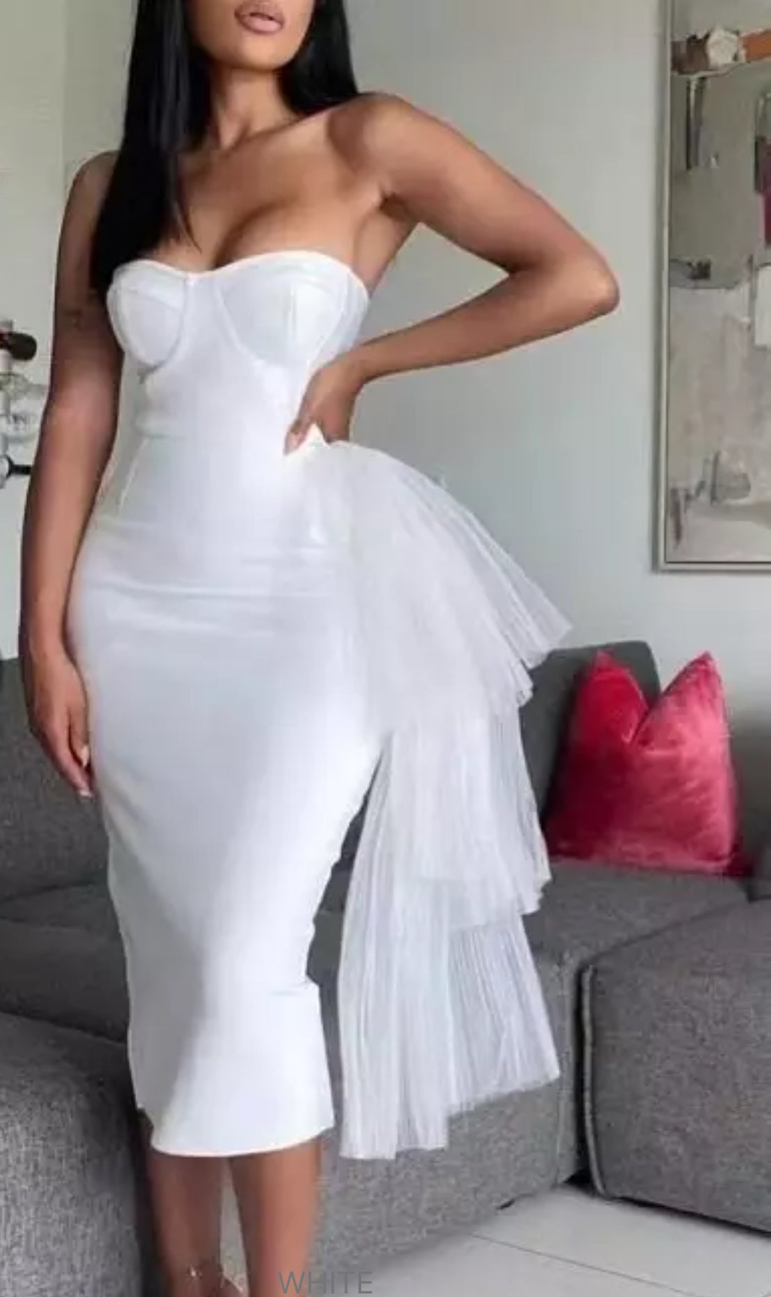 Strapless Bodycon dress
