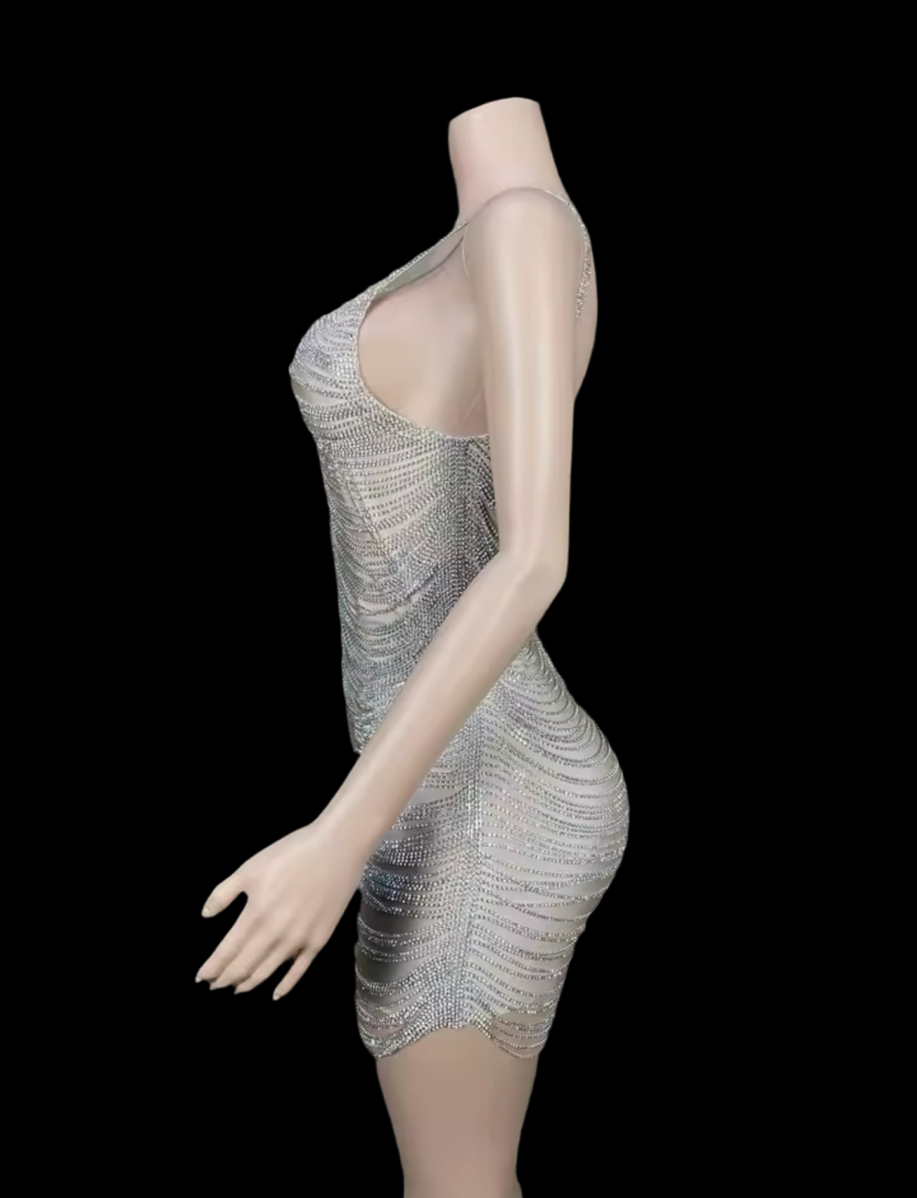 Elizabeth silver dress