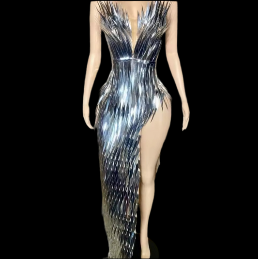 Prom sequin shimmer dress